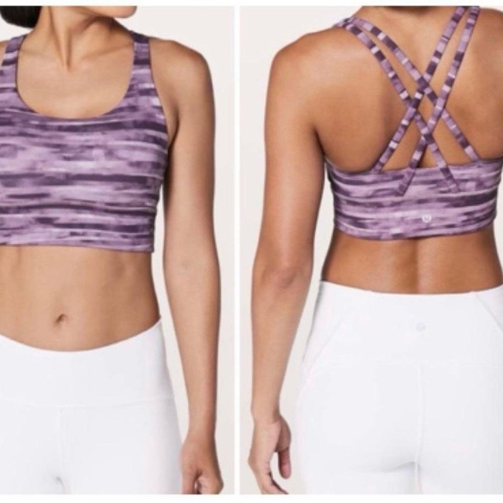 Lululemon Sport Bra Purple Women’s Sz 4